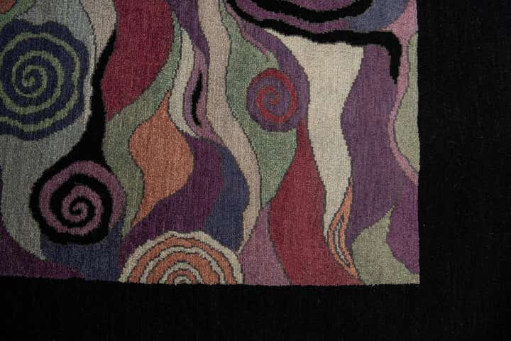 6' 7 x 9' 8 Hand Knotted Tibet Wool Rug