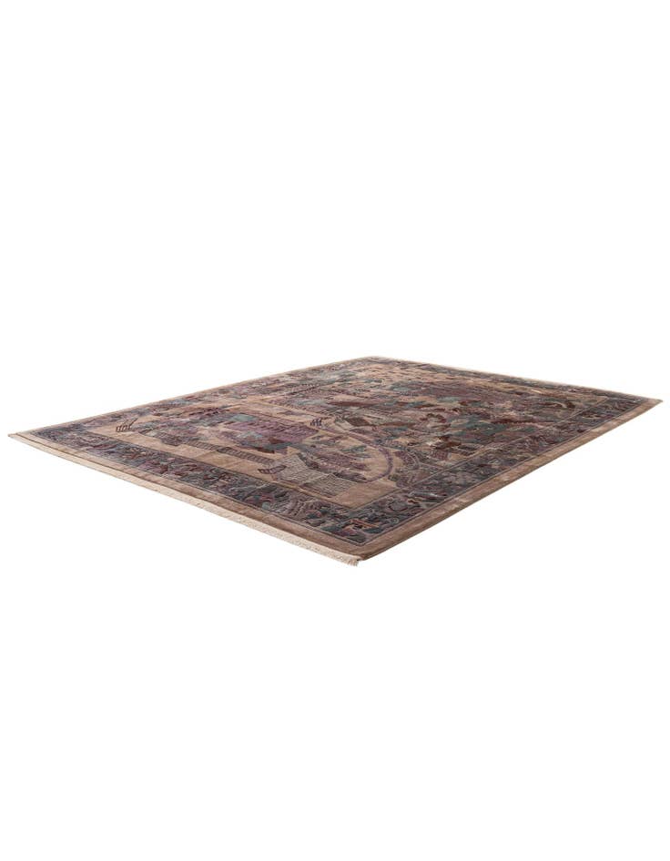 Detail image of 10' x 12' 11  Hand Knotted Tibet Wool Rug