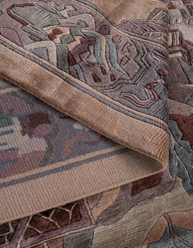 Detail image of 10' x 12' 11  Hand Knotted Tibet Wool Rug