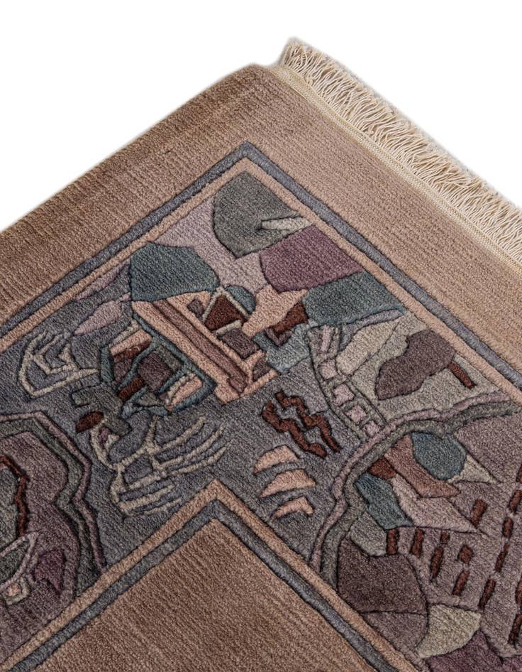 Detail image of 10' x 12' 11  Hand Knotted Tibet Wool Rug