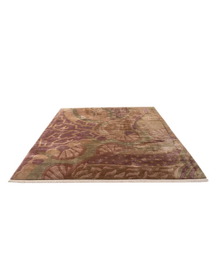 Detail image of 8' 2 x 11' 7 Hand Knotted Tibet Wool Rug