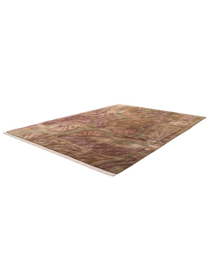 8' 2 x 11' 7 Hand Knotted Tibet Wool Rug