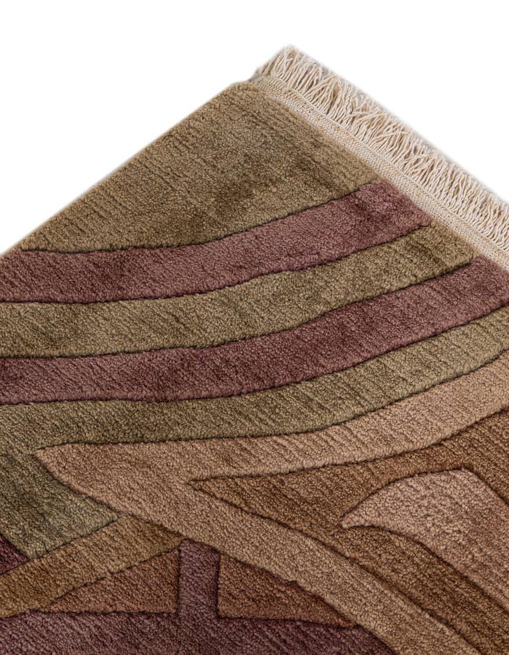 Detail image of 8' 2 x 11' 7  Hand Knotted Tibet Wool Rug