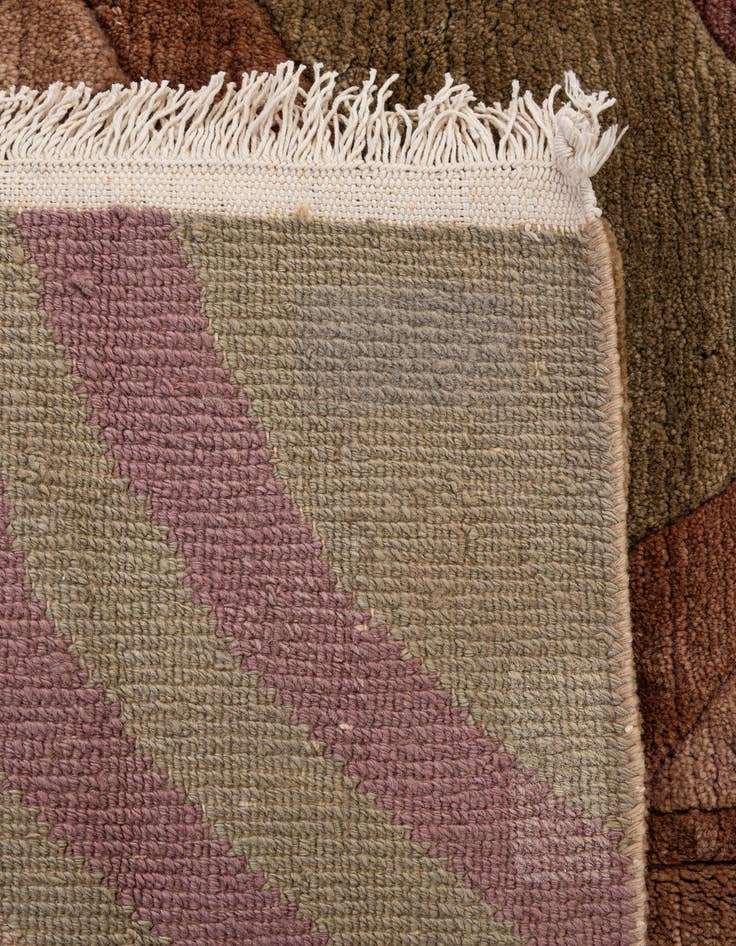 Detail image of 8' 2 x 11' 7  Hand Knotted Tibet Wool Rug