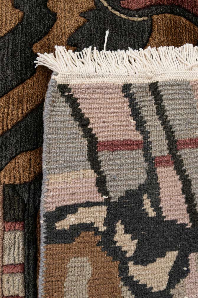 4' x 5' 8 Hand Knotted Tibet Wool Rug
