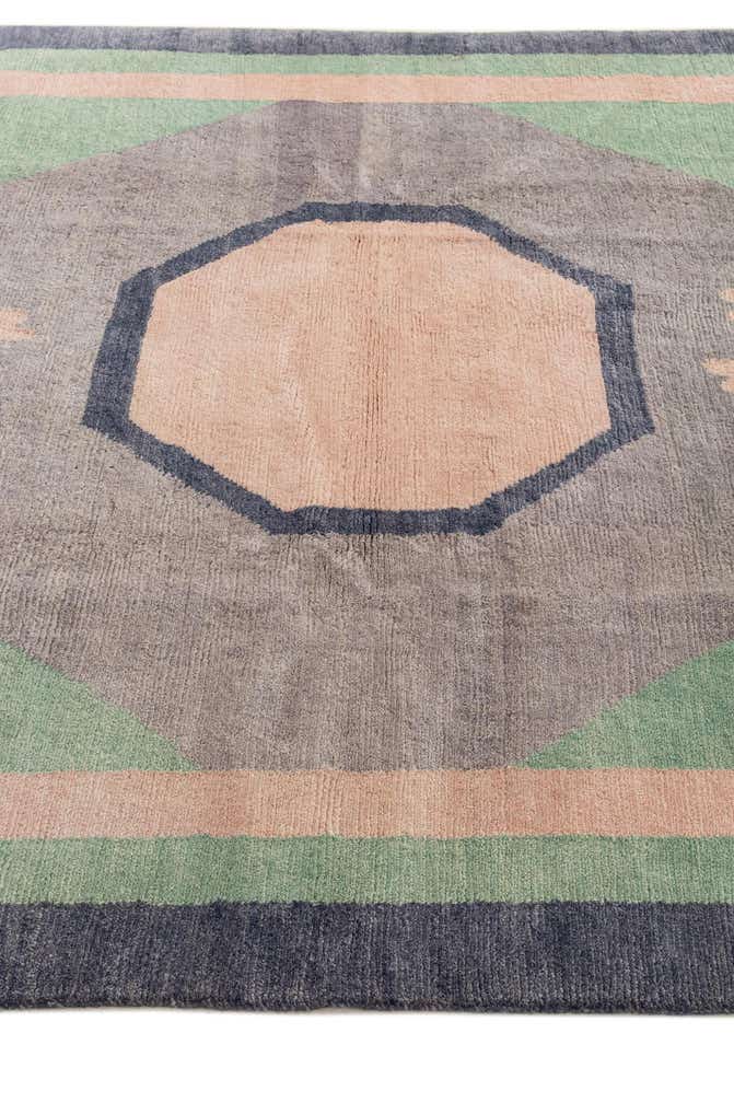 6' 8 x 8' 4 Hand Knotted Tibet Wool Rug