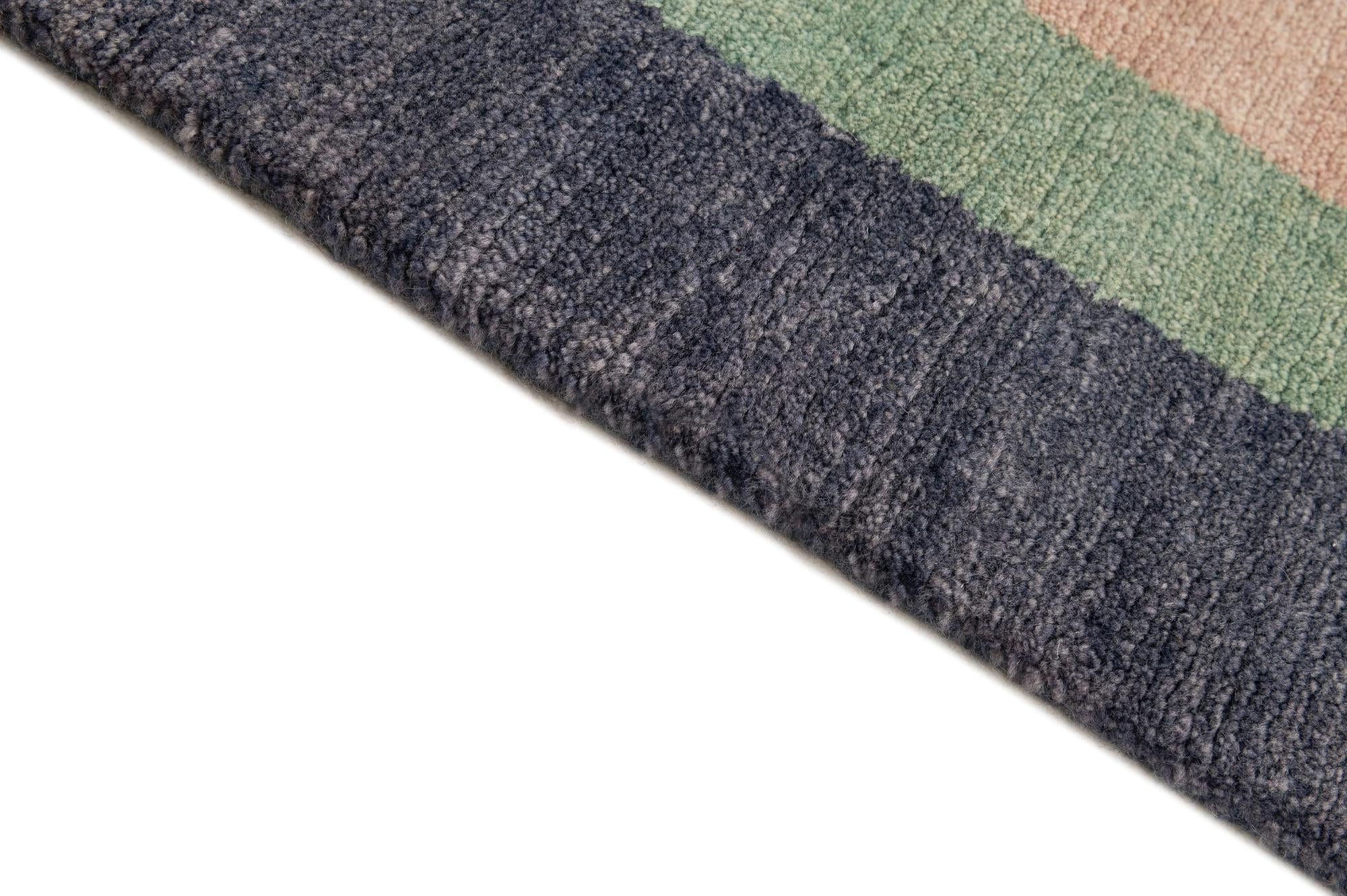 6' 8 x 8' 4 Hand Knotted Tibet Wool Rug