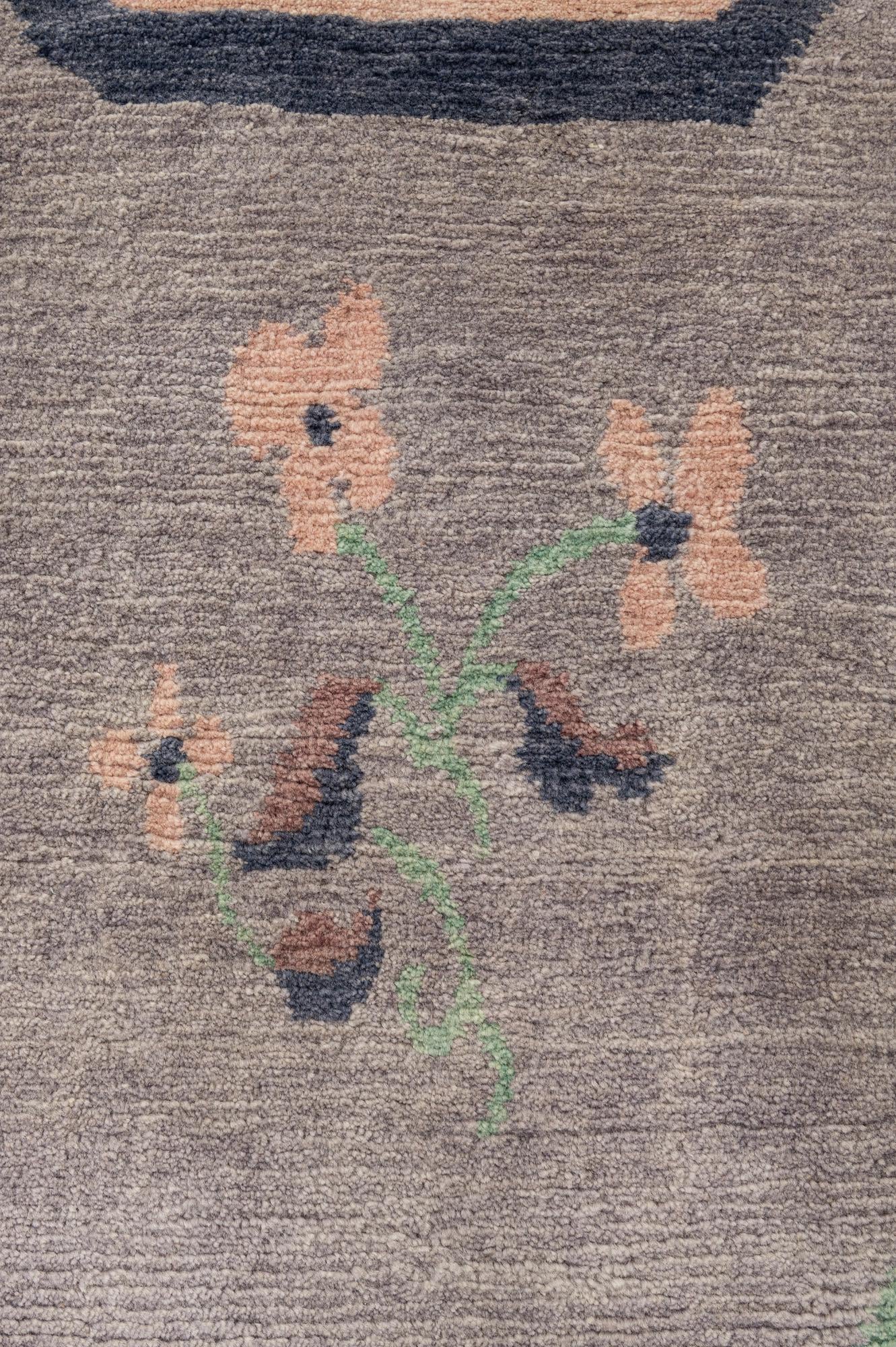 6' 8 x 8' 4 Hand Knotted Tibet Wool Rug