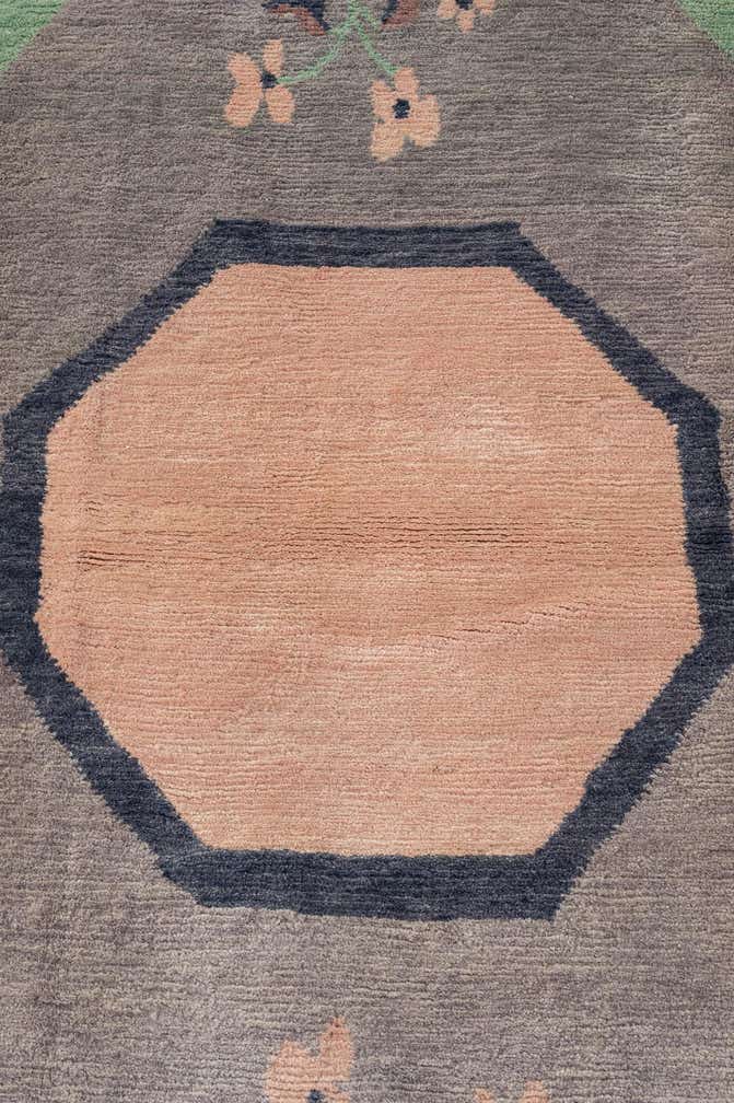 6' 8 x 8' 4 Hand Knotted Tibet Wool Rug