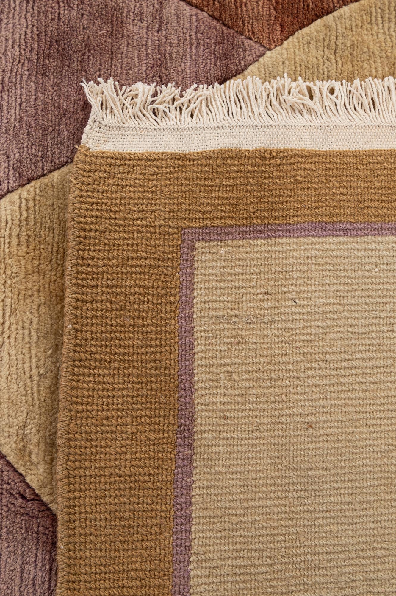 8' 4 x 11' Hand Knotted Tibet Wool Rug