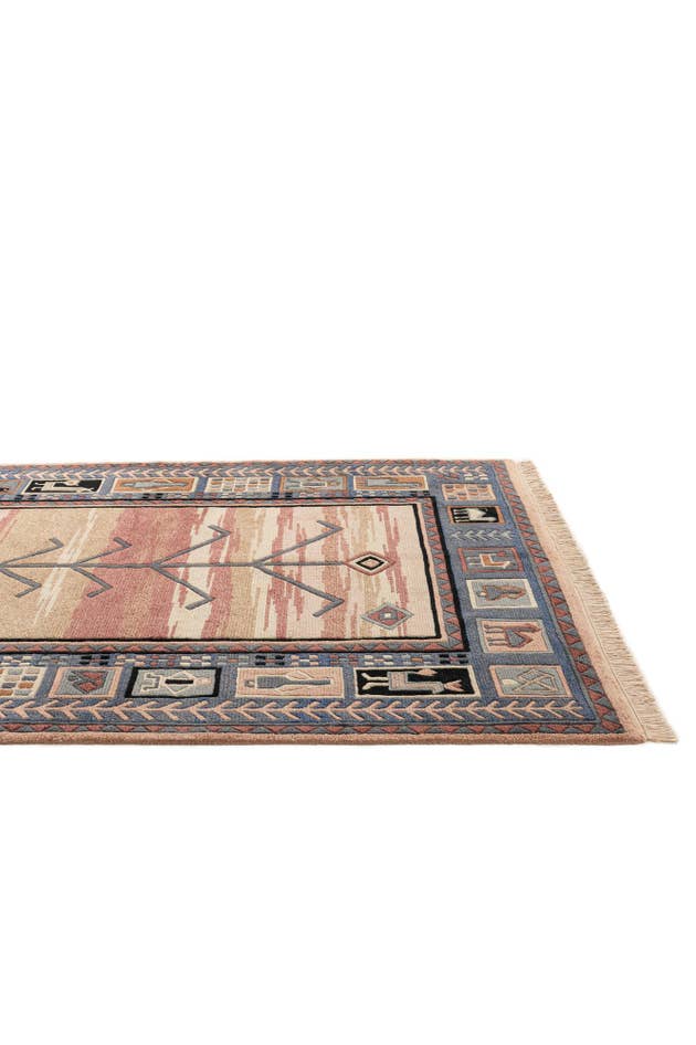 Detail image of 5' 8 x 7' 7 Hand Knotted Tibet Wool Rug