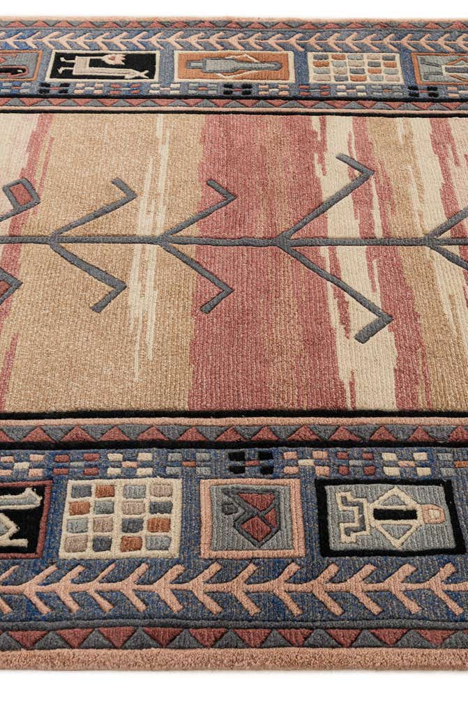 5' 8 x 7' 7 Hand Knotted Tibet Wool Rug