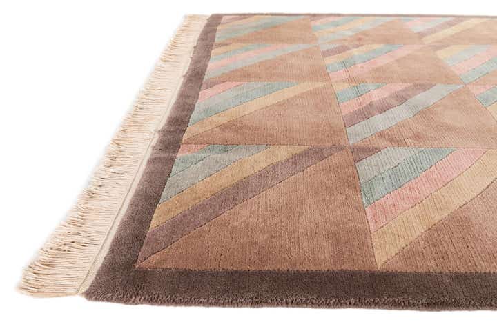 5' 6 x 8' 1 Hand Knotted Tibet Wool Rug