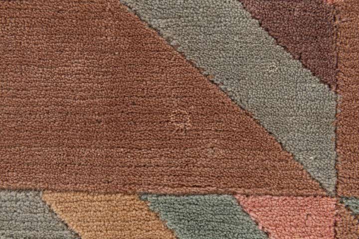 5' 6 x 8' 1 Hand Knotted Tibet Wool Rug