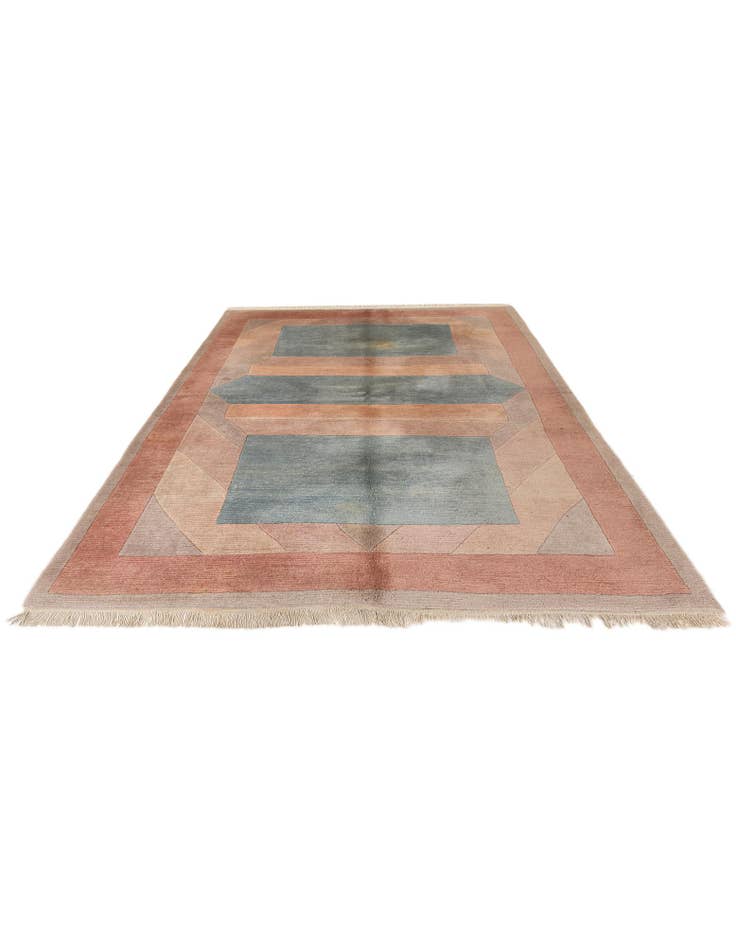 Detail image of 5' 8 x 7' 9 Hand Knotted Tibet Wool Rug