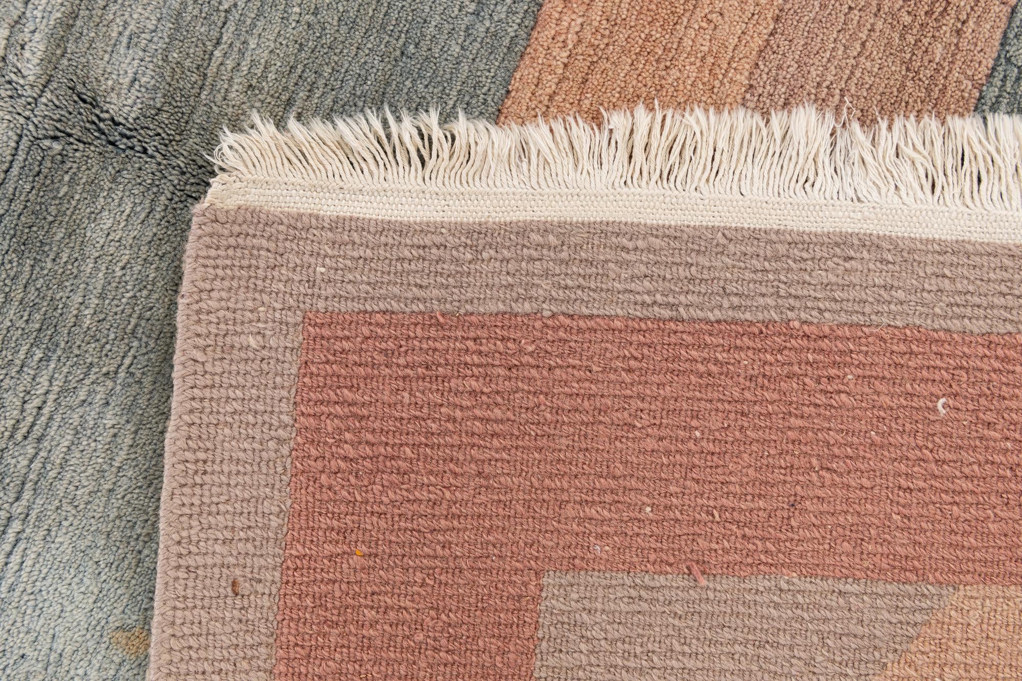 5' 8 x 7' 9 Hand Knotted Tibet Wool Rug