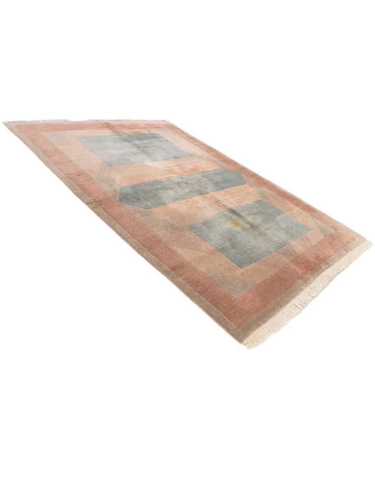 Detail image of 5' 8 x 7' 9 Hand Knotted Tibet Wool Rug