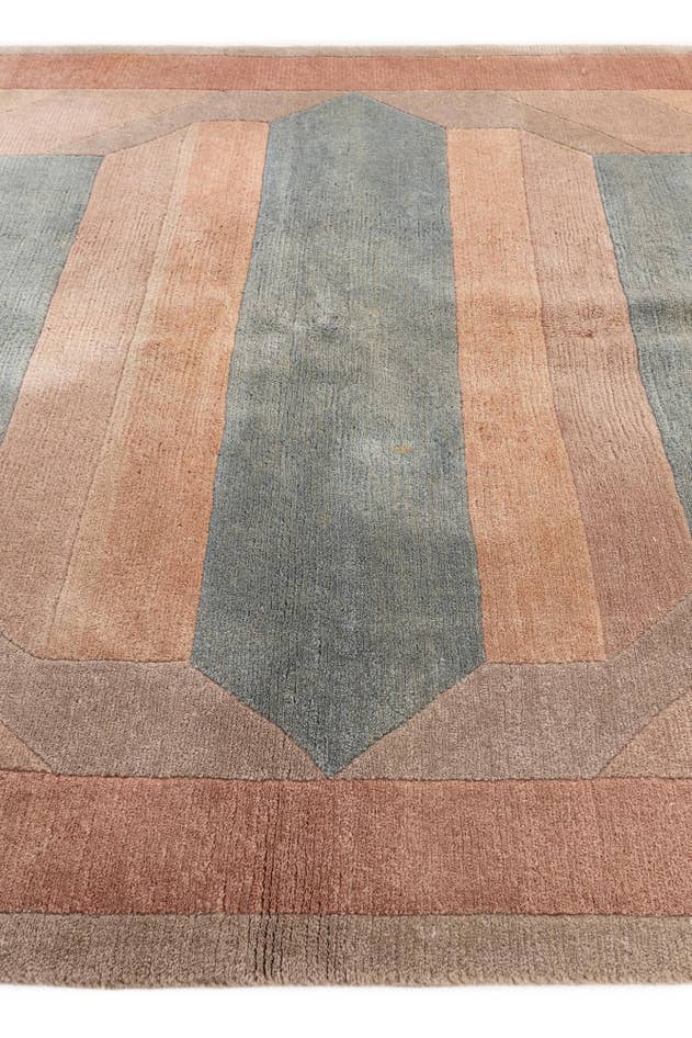 Detail image of 5' 8 x 7' 9 Hand Knotted Tibet Wool Rug