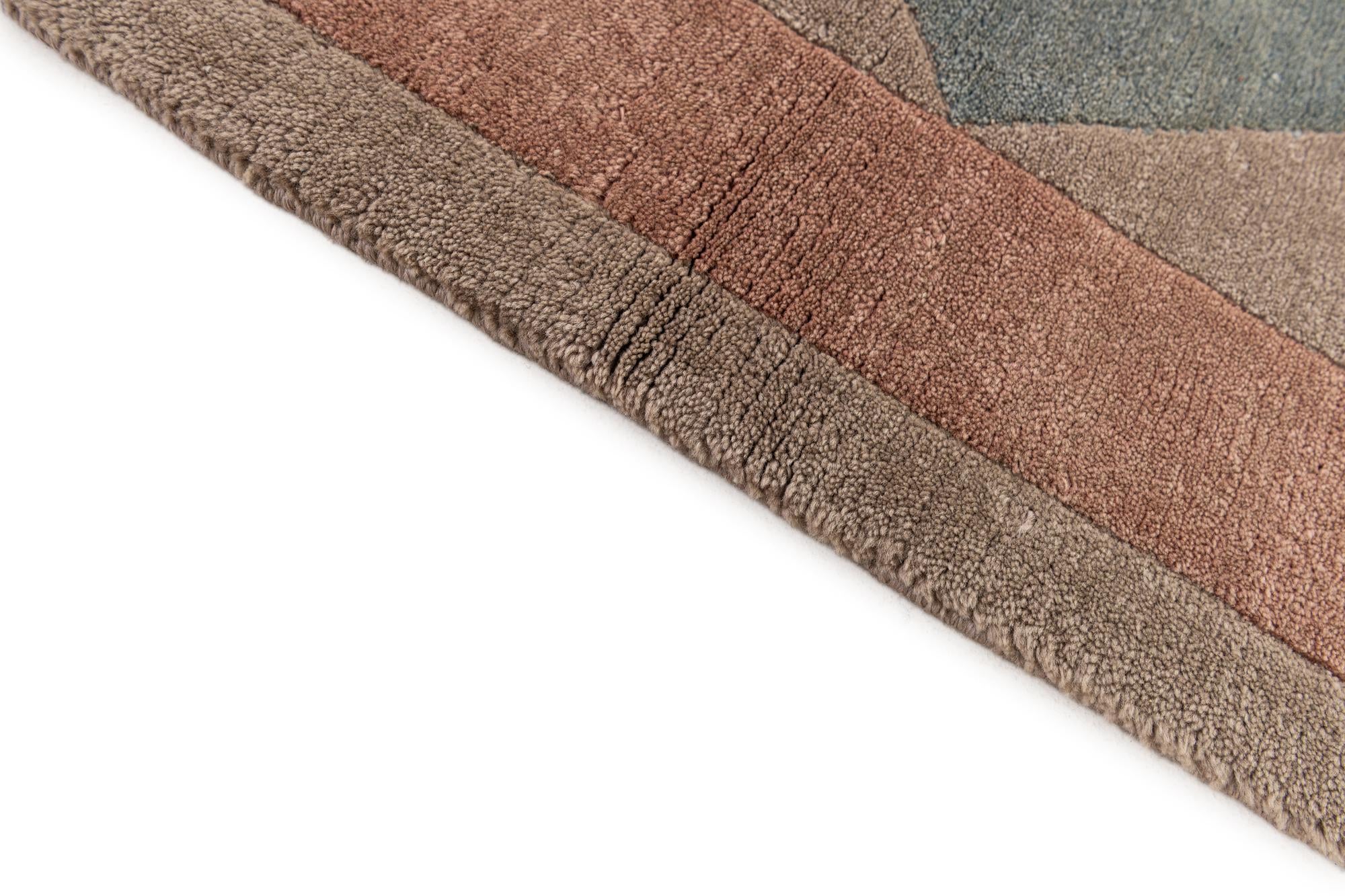 5' 8 x 7' 9 Hand Knotted Tibet Wool Rug