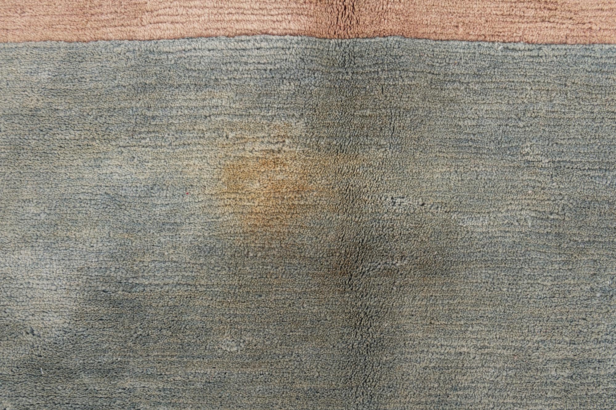 5' 8 x 7' 9 Hand Knotted Tibet Wool Rug