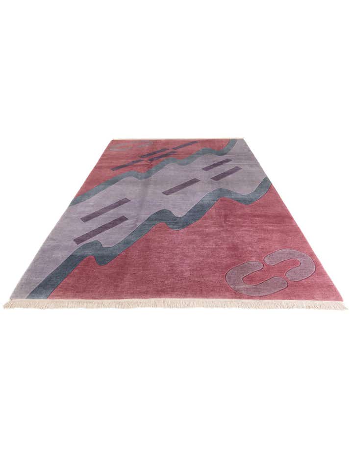 7' 3 x 11' 1 Hand Knotted Tibet Wool Rug