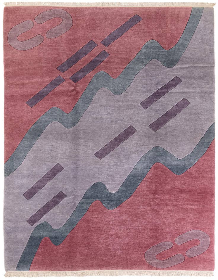 Detail image of 7' 3 x 11' 1 Hand Knotted Tibet Wool Rug