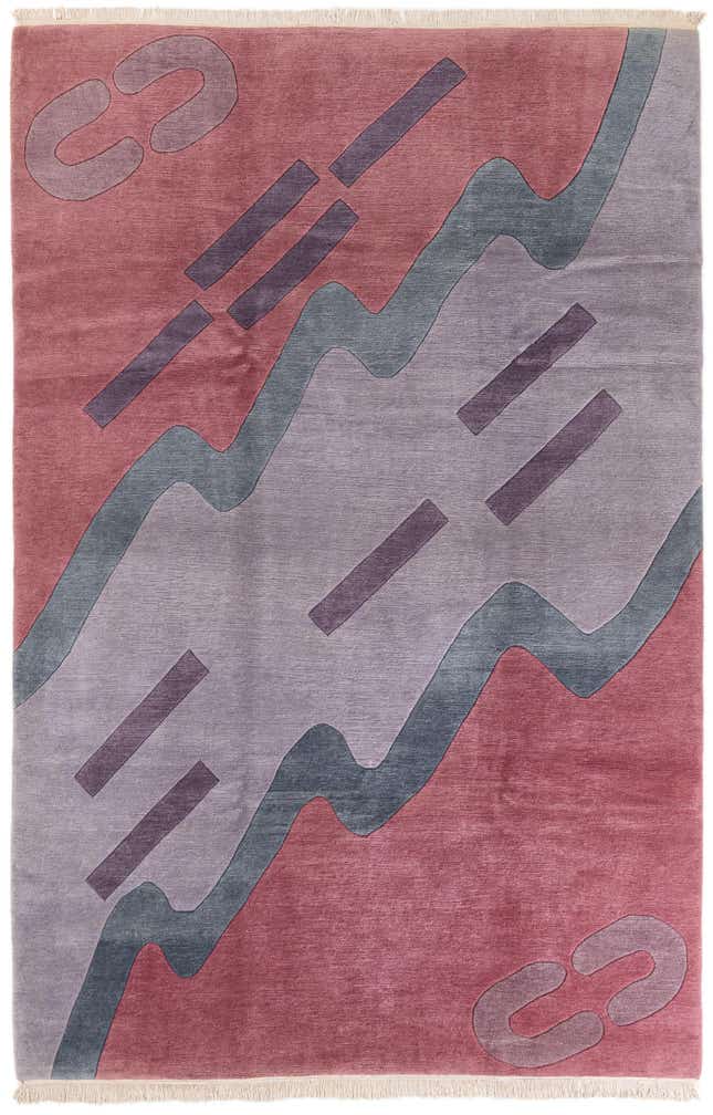 7' 3 x 11' 1 Hand Knotted Tibet Wool Rug