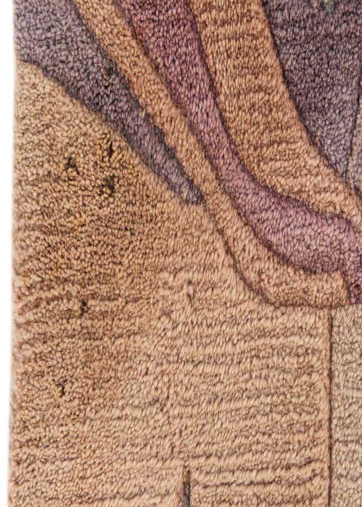 5' 9 x 8' Hand Knotted Tibet Wool Rug