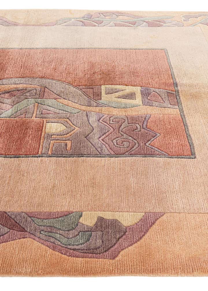 5' 9 x 8' Hand Knotted Tibet Wool Rug