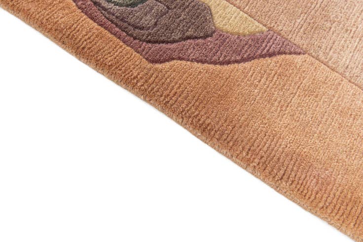 Detail image of 5' 9 x 8' Hand Knotted Tibet Wool Rug