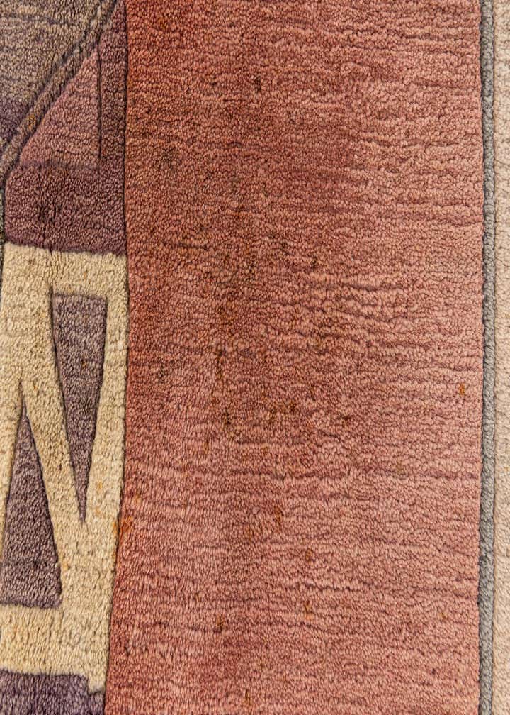 5' 9 x 8' Hand Knotted Tibet Wool Rug