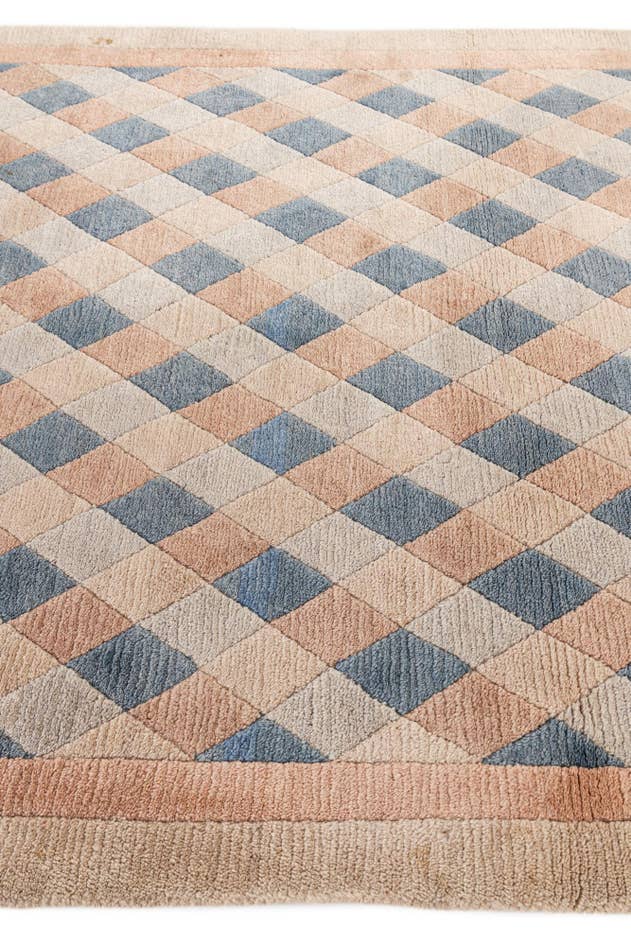 Detail image of 4' 7 x 6' 4 Hand Knotted Tibet Wool Rug