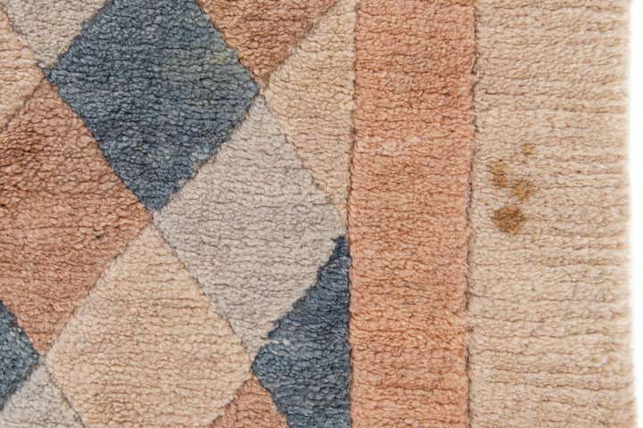 4' 7 x 6' 4 Hand Knotted Tibet Wool Rug