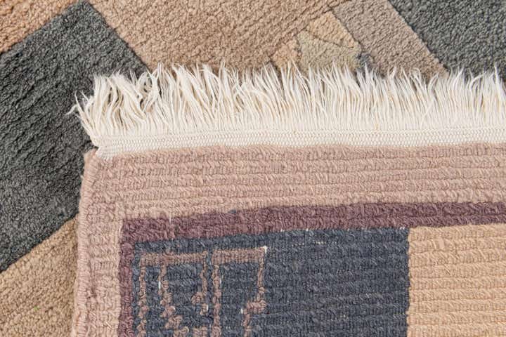 2' 3 x 3' 2 Hand Knotted Tibet Wool Rug