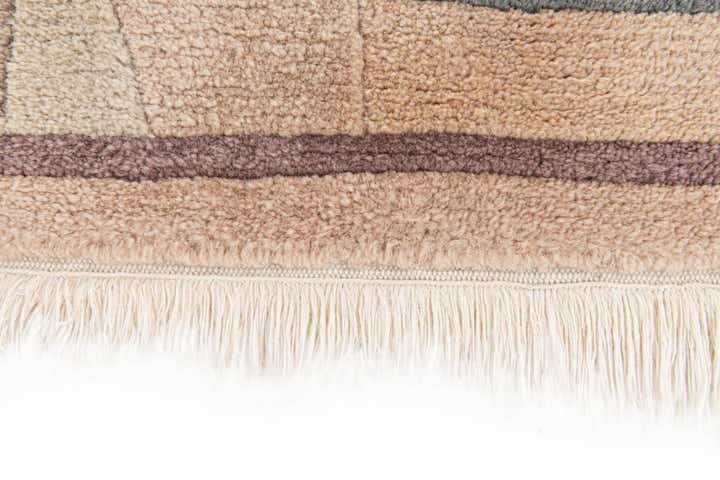 2' 3 x 3' 2 Hand Knotted Tibet Wool Rug