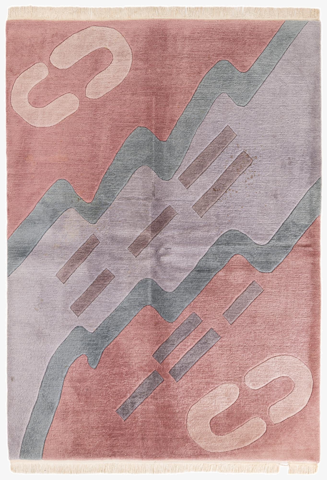 5' 7 x 7' 11  Hand Knotted Tibet Wool Rug