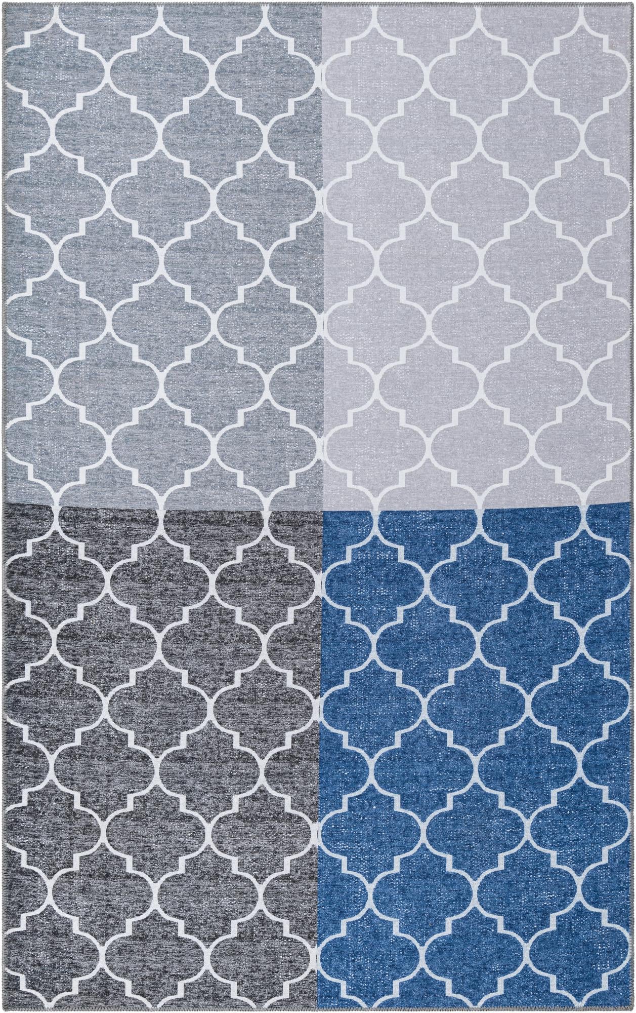 5' 3 x 7' 7 Washable Timeless Rug