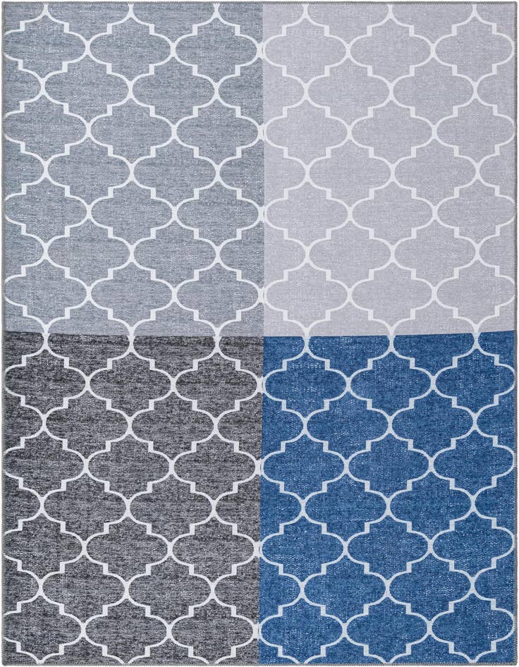 Detail image of 5' 3 x 7' 7 Washable Timeless Rug