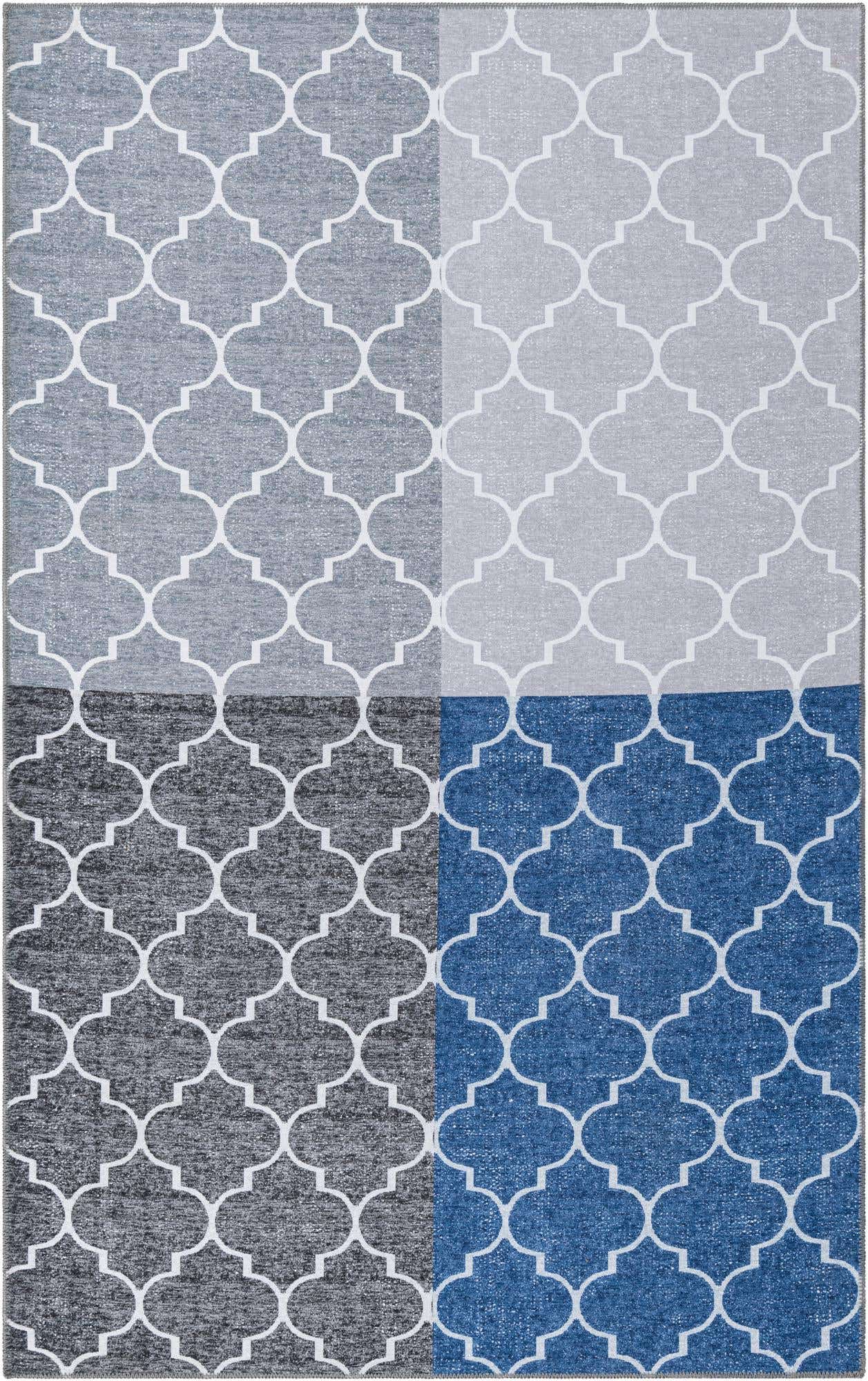 5' 3 x 7' 7 Washable Timeless Rug