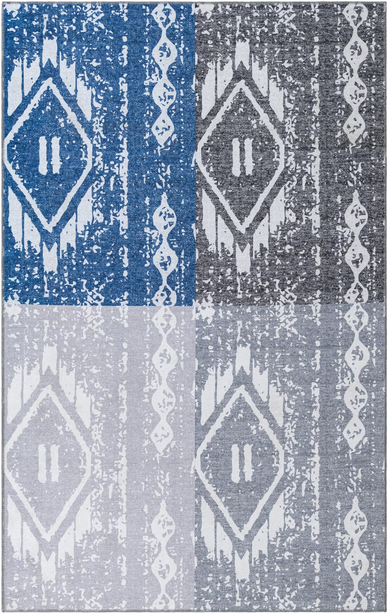 5' 3 x 7' 7 Washable Timeless Rug