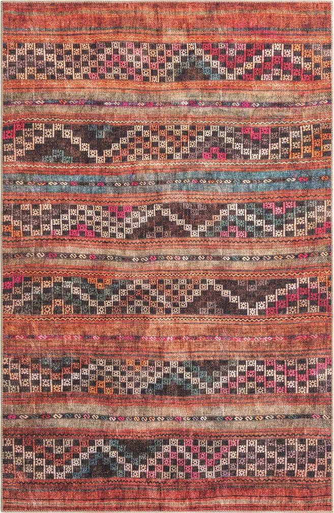 5' x 8' Washable Timeless Rug