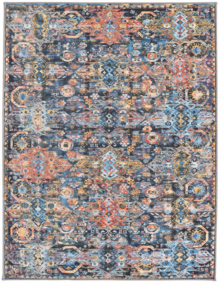 Detail image of 3' 6 x 5' 6 Washable Timeless Rug