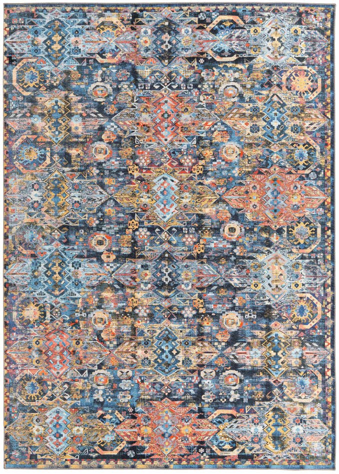 Detail image of 7' 7 x 10' 6 Washable Timeless Rug