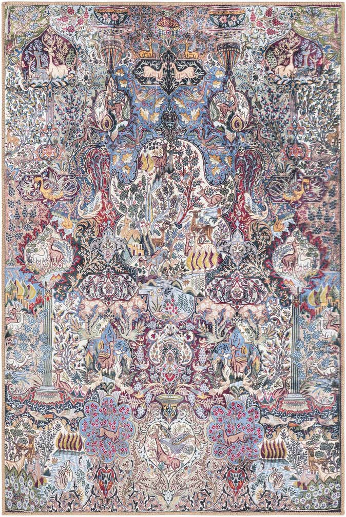 4' 1 x 6' 1 Washable Timeless Rug