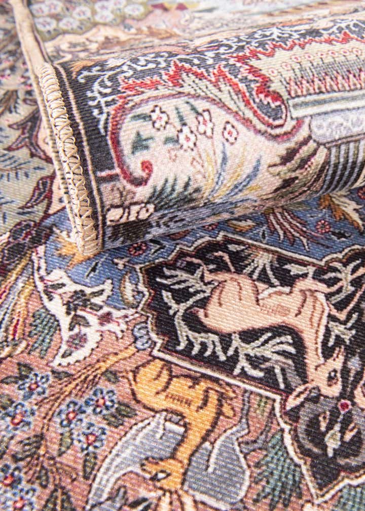 5' 1 x 8' Washable Timeless Rug