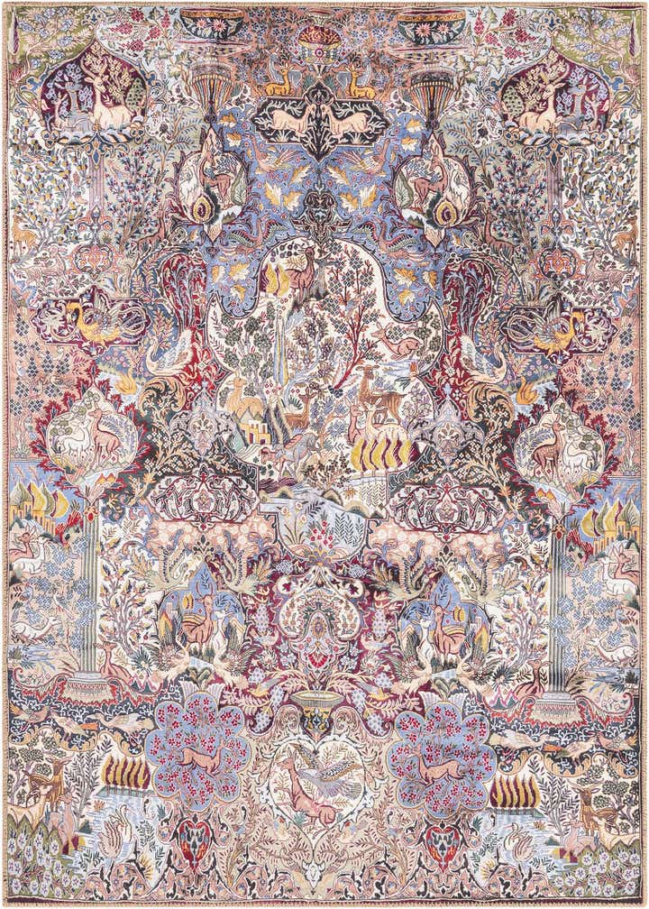 5' 1 x 8' Washable Timeless Rug