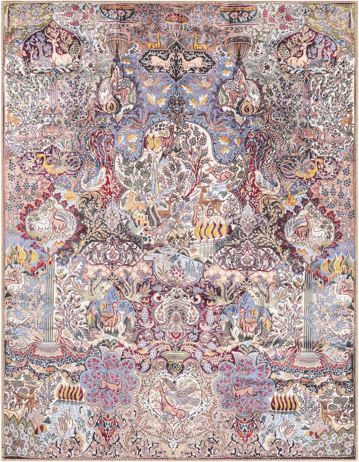 5' 1 x 8' Washable Timeless Rug