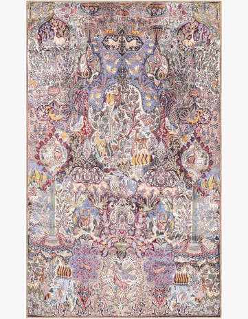 5' 1 x 8' Washable Timeless Rug