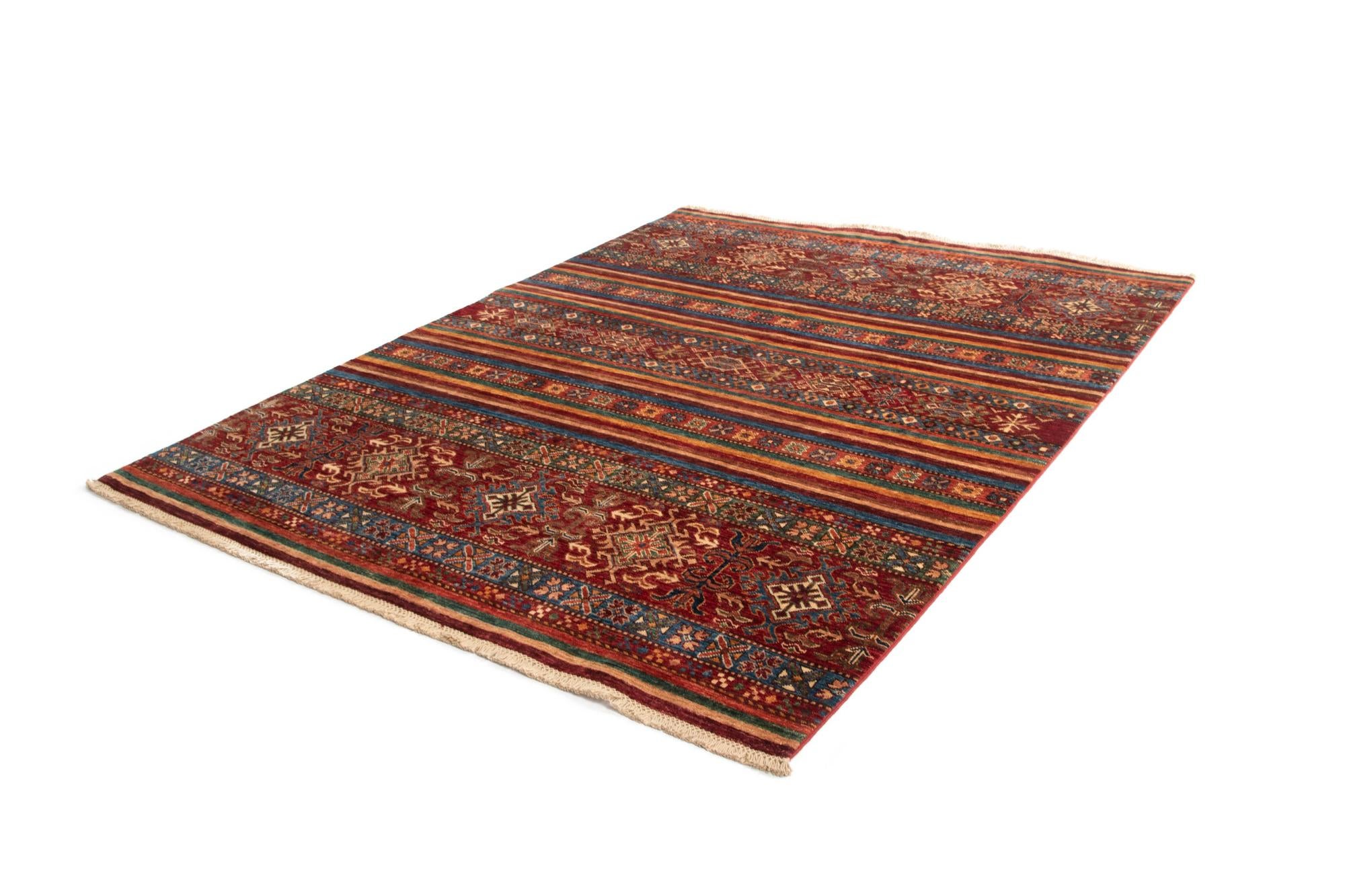 5' 2 x 6' 8 Torkman Wool Rug