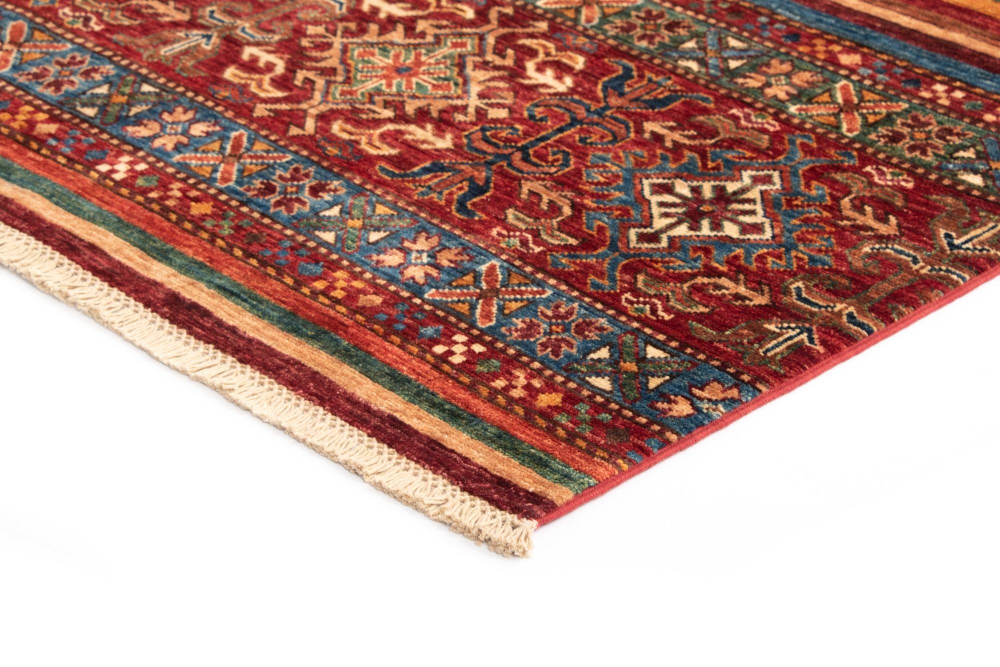 5' 2 x 6' 8 Torkman Wool Rug